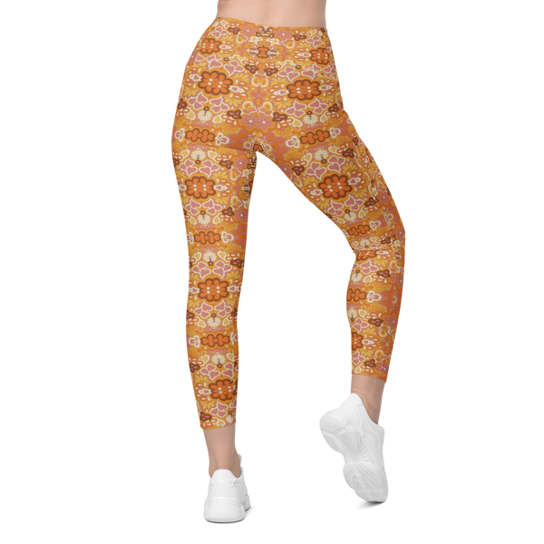 Ashbury Autumn Crossover leggings with pockets